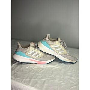 Adidas Women's Fluidflow 2.0 Sneaker, Halo Blue/Solar Red/Blue Dawn, size 8.5